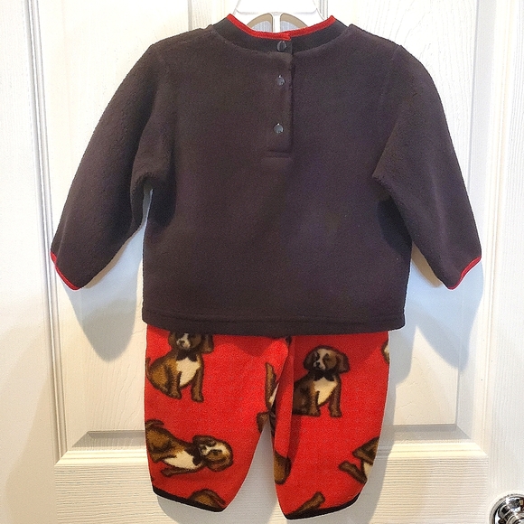 First Impressions (2) Piece Fleece Set Long Sleeve Top & Pants Baby Sz 18 Months - Picture 3 of 7